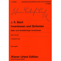 Bach - Inventions et symphonies pour piano (Ed. Wiener)