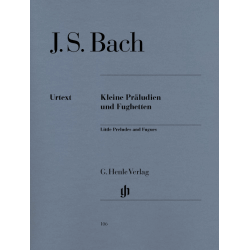 Bach - Petits préludes et fughettes pour piano (Ed. Henle)