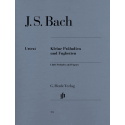 Bach - Petits préludes et fughettes pour piano (Ed. Henle)