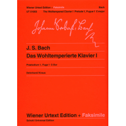Bach - Prelude en fuga n°1 voor piano