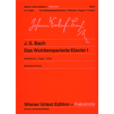 Bach - Prelude en fuga n°1 voor piano
