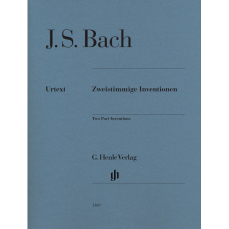 Bach - Inventions à 2 voix BWV 772-786 pour piano (Ed. Henle)