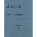 Bach - Six partitas BWV 825-830  pour piano