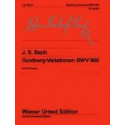 Bach - Variations Goldberg BWV 988 pour piano (Ed. Wiener)