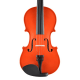 Leonardo kleurrijke viool