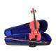Violon Leonardo coloré fushia set | BD Music