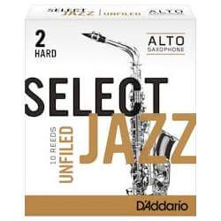 D’addario Select Jazz alto sax reeds