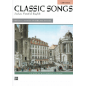 Classic songs (italian, french and english) for low voice