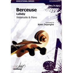 Dejonghe - Berceuse (Lullaby) pour violoncelle et piano
