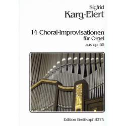 Karg-Elert - 14 Chorals Improvisations for organ
