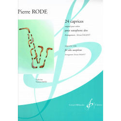 Rode - 24 Caprices for sax