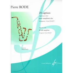 Rode - 24 Caprices pour sax