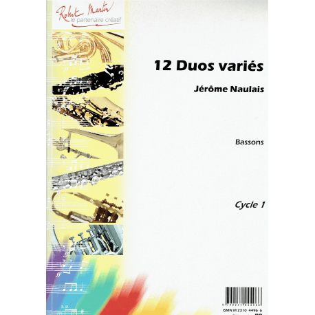 Naulais - 12 duos variés pour bassons
