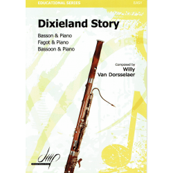 Van Dorsselaer - Dixieland story pour basson et piano