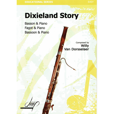 Van Dorsselaer - Dixieland story pour basson et piano