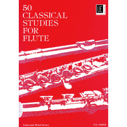 50 études classiques pour flûte