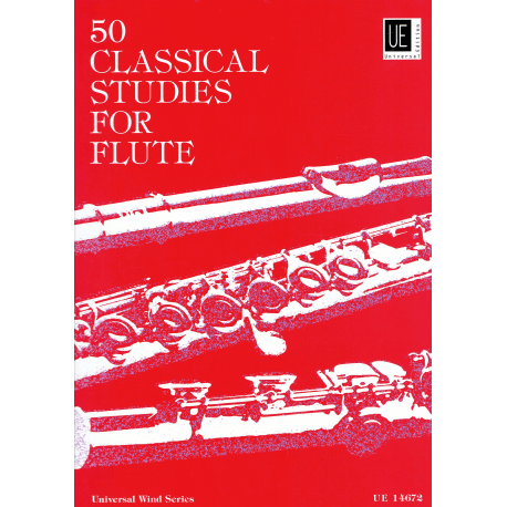 50 études classiques pour flûte
