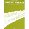 Bach - "difficult passages" for oboe, oboe d'amore or oboe da caccia (english horn)