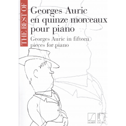 Auric -  Quinze morceaux pour piano
