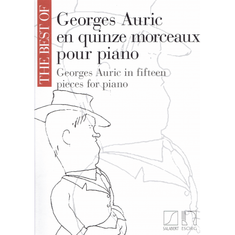 Auric -  Quinze morceaux pour piano