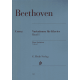 Beethoven - Variaties voor piano - Henle