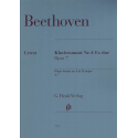 Beethoven - Sonate n°4 in E flat major op.7  voor piano