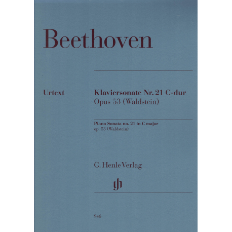Beethoven - Sonata no. 21 C major op. 53 (Waldstein)  for piano.