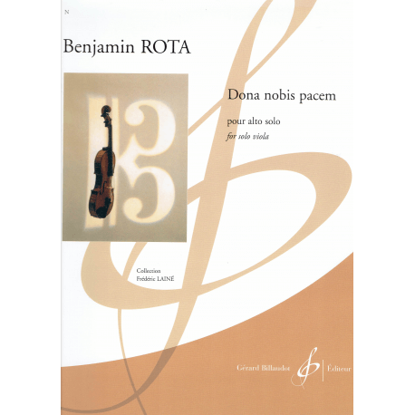 Rota - Dona nobis pacem pour alto solo