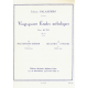 Palaschko - Vingt-quatre études mélodiques op.77  pour alto