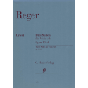 Reger - Drie suites op.131d voor altviool solo.