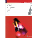 Rode - 24 Caprices for viola alone