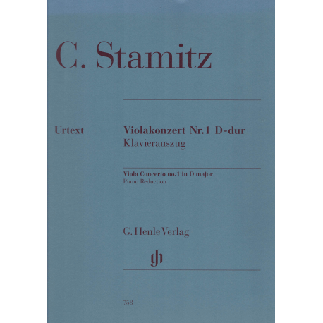 Stamitz -Concerto no. 1 D major for viola and piano