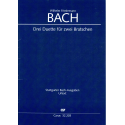 W.F Bach - Trois duos pour deux altos