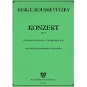 Koussevitzky - Concerto op.3 voor bas en piano