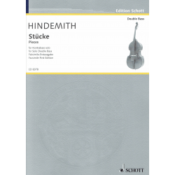 Hindemith - Pièces pour contrebasse solo