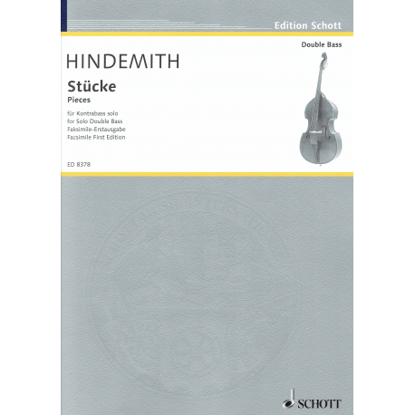 Hindemith - Pieces for double bass solo