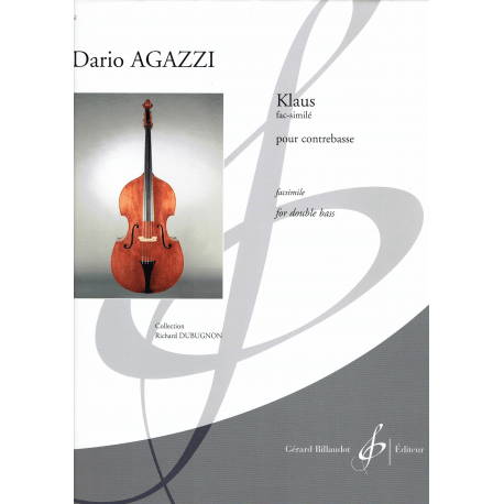 Agazzi - Klaus (facsimile) for double bass