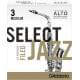 Anches D’addario Select Jazz pour sax alto