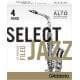 D’addario Select Jazz alto sax reeds