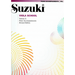 Suzuki - Viola school Vol.A  - alto et piano