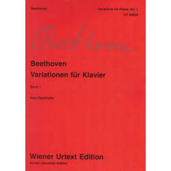 Beethoven - Variations for piano - Wiener
