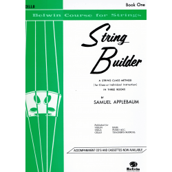 Applebaum - String Builder  - violoncelle