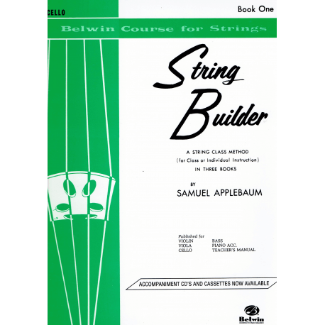 Applebaum - String Builder  - cello