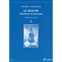 Crickboom - The violin, theoretical and practical (in french)