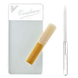 Vandoren glass resurfacer and reed stick