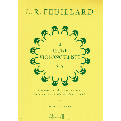 Feuillard - Le jeune Violoncelliste Vol 3 - violoncelle et piano