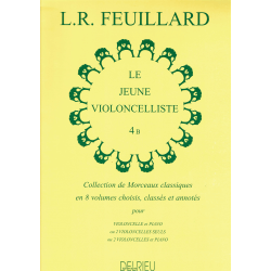 Feuillard - The young cellist book 4 - cello and piano