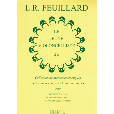 Feuillard - Le jeune Violoncelliste Vol 4 -violoncelle et piano