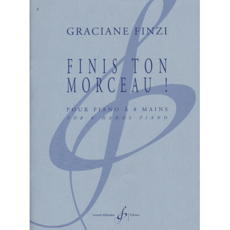 Finzi - Finis ton morceau ! for piano 8 hands