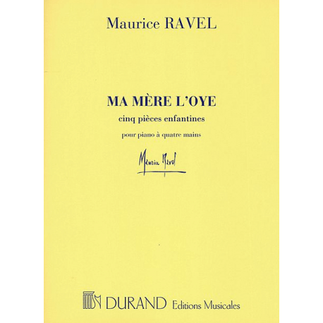 Ravel - Ma Mère l'Oye for piano 4 hands